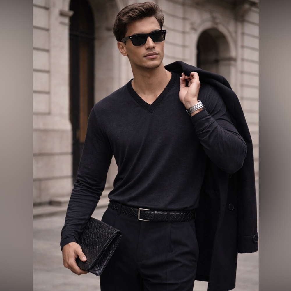 Bottega Veneta Black Garment
